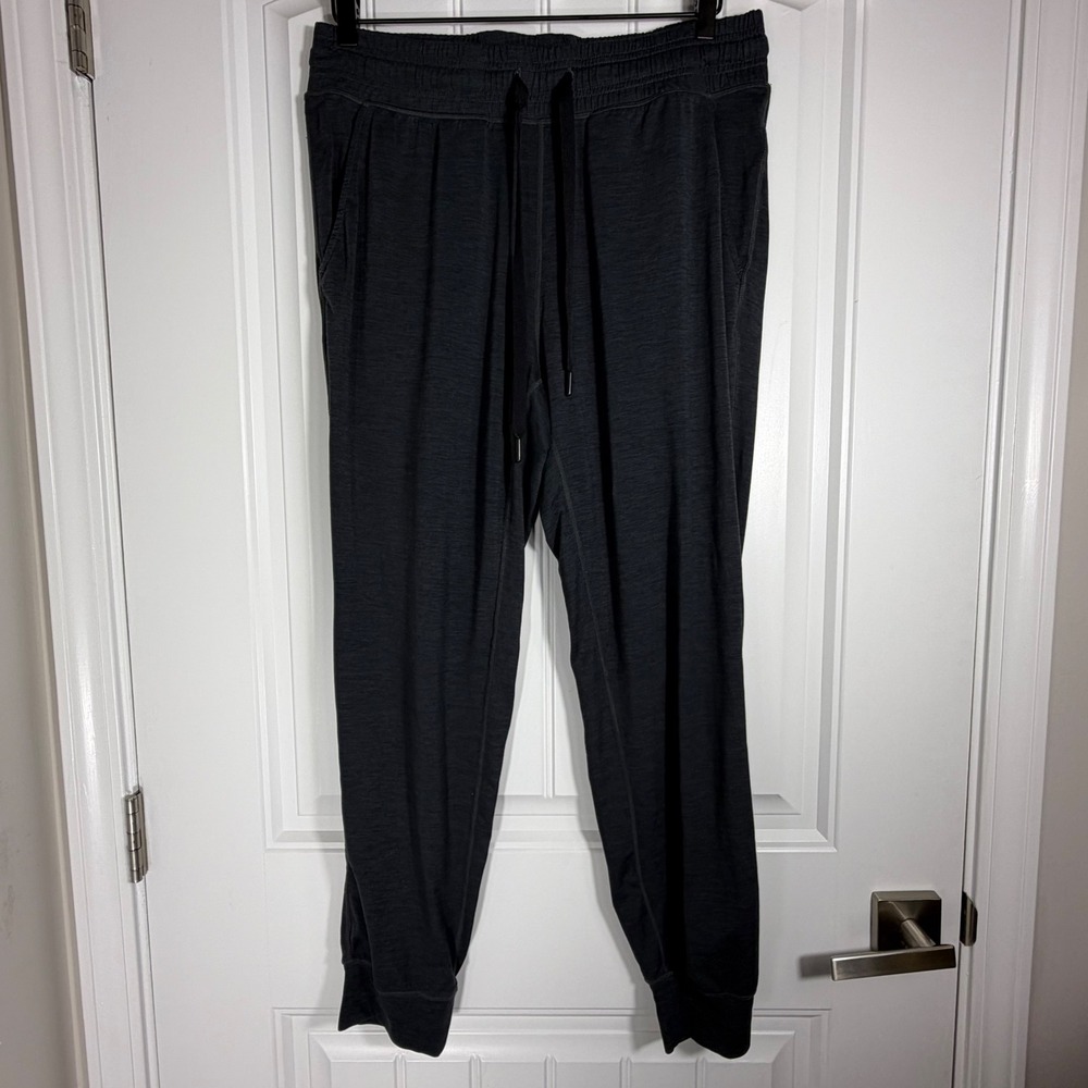 Amazon Essentials Mens Active Jogger Pants Charcoal Gray AZ0068 Large L